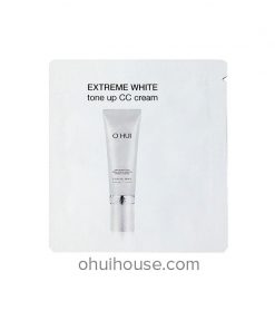 Set 10 gói Sample Kem nền dưỡng trắng da Ohui Extreme White Tone-Up CC Cream