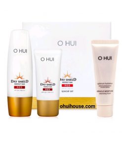 Bộ set kem chống nắng đa năng OHUI Day Shield Perfect Sun Red (3 sp)
