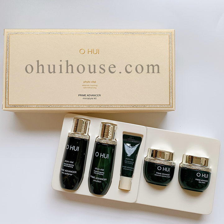 Set mini OHUI Prime Advancer Miniature Kit gồm 5 sản phẩm
