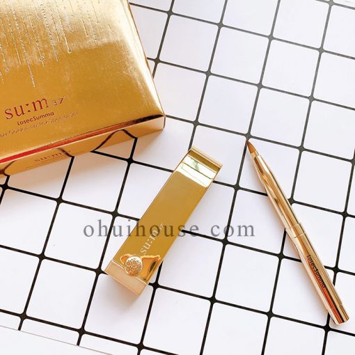Thành phần và công dụng của bộ son lì dưỡng ẩm Su:m 37 Losec Summa Elixir Golden Lipstick Special Set