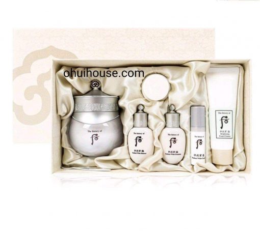 Bộ Kem dưỡng da Whoo Gongjinhyang Seol Radiant White Moisture Cream Set