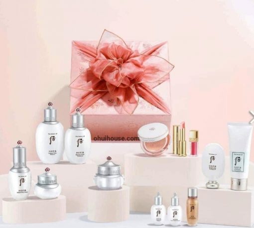 Bộ dưỡng trắng Whoo Radiant White Moisture Special Set 2 tầng
