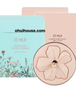 Bộ phấn nước Ohui Ultimate Cover Lifting Cushion Flower Edition Set (phiên bản giới hạn 2022)
