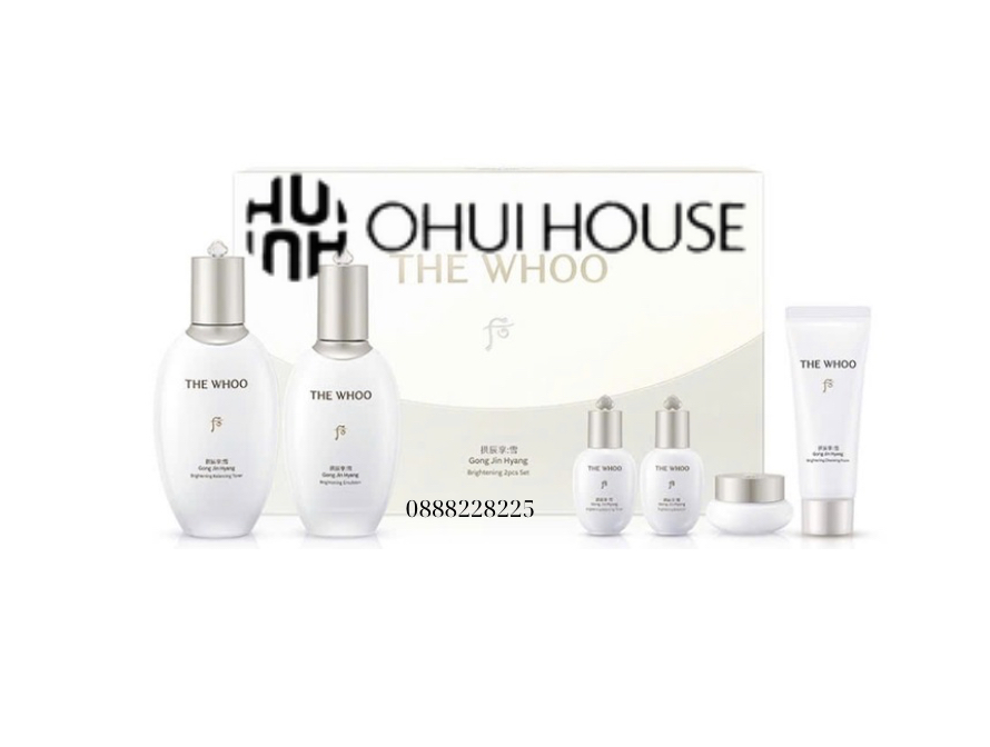 Bộ dưỡng sáng da Whoo Radiant White Moisture Special Set